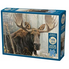 Cobble Hill Jigsaw Puzzle: Bull Moose 